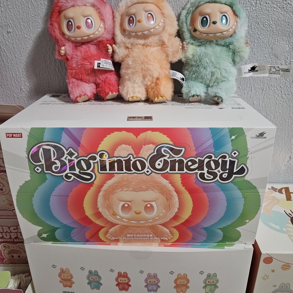 Authentic Big Into Energy Labubu